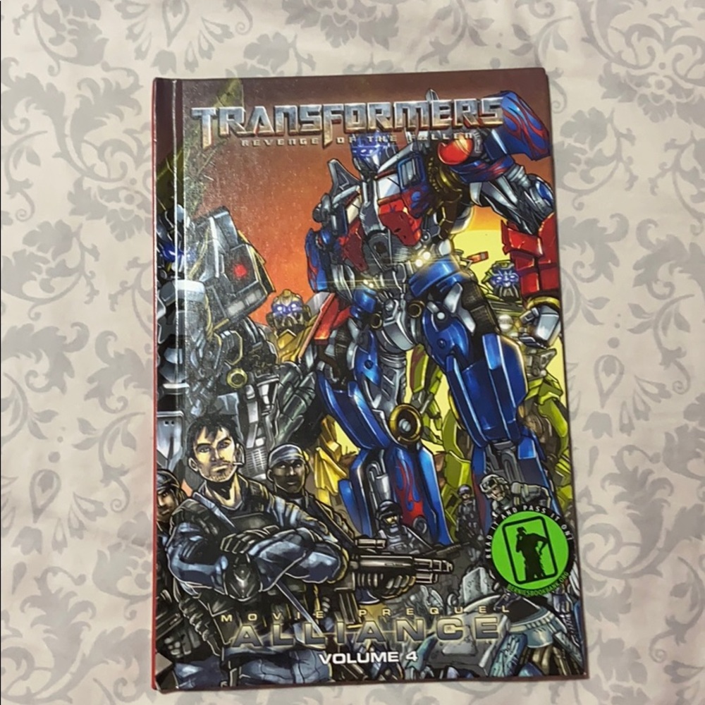 Transformers book v4 🎈💵3 for 30 💵🎈